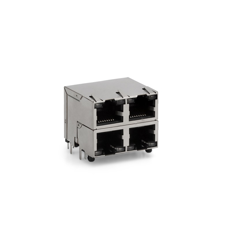 RJ45 ، 2X2 ، أدى ، التدريع مربع